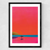 Surfs Up by Limbo and Ginger Medium Black Frame