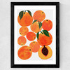 Peaches Wide Black Frame