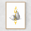 Juicy Pears Narrow Oak Frame