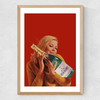 Life of the Party Medium Oak Frame
