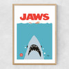 Jaws by Limbo and Ginger Narrow Oak Frame