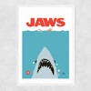 Jaws by Limbo and Ginger Narrow White Frame