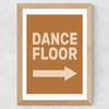 Dance Floor Right Retro Wide Oak Frame
