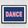 Dance Blue Medium Black Frame