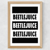 Beetlejuice Wide Oak Frame