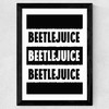 Beetlejuice Wide Black Frame