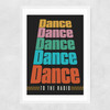 Dance Dance Dance by HollieGraphik Narrow White Frame
