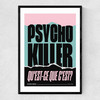 Psycho Narrow Black Frame