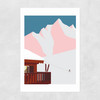 Chalet Print Unframed Print