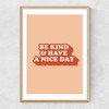 And Have A Nice Day Narrow Oak Frame
