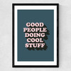 Good People Medium Black Frame