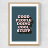 Good People Medium Oak Frame