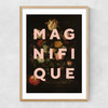Magnifique Narrow Oak Frame