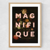Magnifique Medium Oak Frame