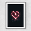Hearts on Fire Narrow Black Frame