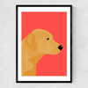 Labrador Narrow Black Frame