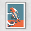 Triathlon Bike Narrow Black Frame