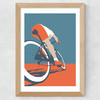 Triathlon Bike Wide Oak Frame