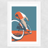 Triathlon Bike Wide White Frame