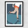 Triathlon Run Medium Black Frame