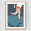 Triathlon Run Medium Oak Frame