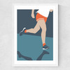 Triathlon Run Medium White Frame