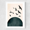 The Forest Medium White Frame