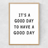Good Day Narrow Oak Frame