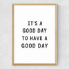 Good Day Medium Oak Frame
