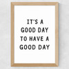 Good Day Wide Oak Frame