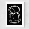 Cai Medium White Frame