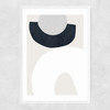 Tali Narrow White Frame
