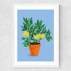 When Life Gives You Lemons Medium White Frame