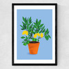 When Life Gives You Lemons Medium Black Frame
