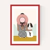 Girl With A Dog