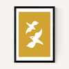 Love Birds In Mustard