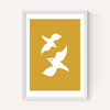 Love Birds In Mustard