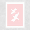 Love Birds In Pink