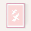 Love Birds In Pink
