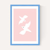 Love Birds In Pink