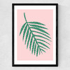 Polka Dot Leaf In Pink