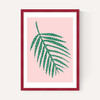 Polka Dot Leaf In Pink