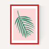 Polka Dot Leaf In Pink