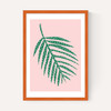 Polka Dot Leaf In Pink