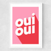 Oui Oui Medium White Frame