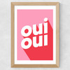 Oui Oui Wide Oak Frame