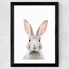 Baby Bunny Wide Black Frame