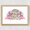 Disco by Golden Daze Wide Oak Frame