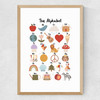 Alphabet by Kid of the Village Medium Oak Frame
