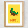 Turtle by Rocket Jack Wide Oak Frame